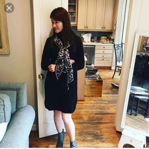 cabi uptown sweater dress